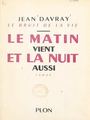 cover image of Le bruit de la vie (2)